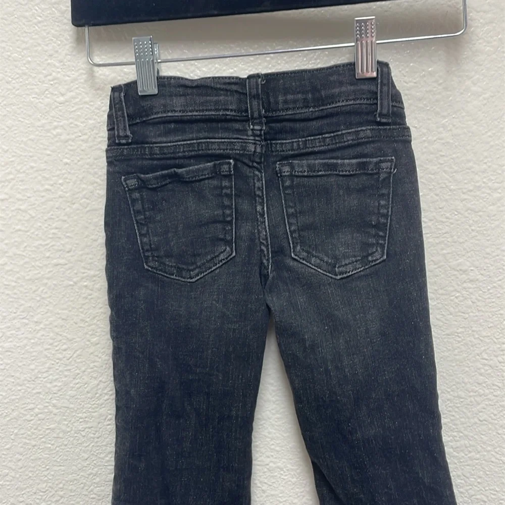Children's Place Black Flare Denim Jeans Girl’s Kid’s Size 4